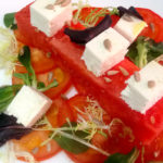 Salade tomate pastèque